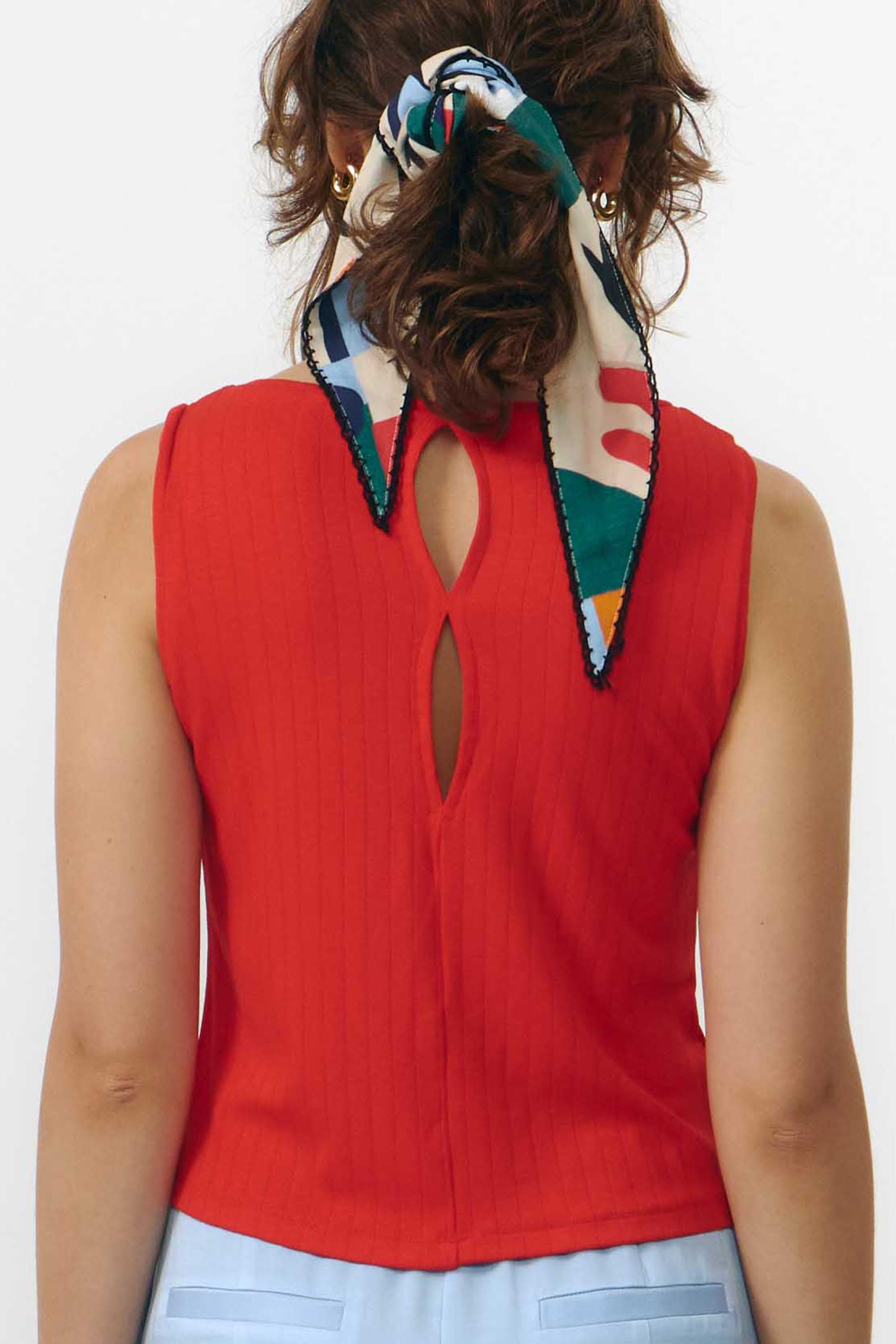 Suite 13 Mino Top Red Damen Sleeveless Shirt rot